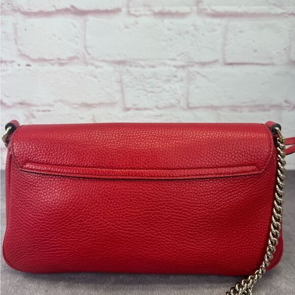 Gucci Soho Flap Chain Leather Crossbody Bag - Picture 4 of 16